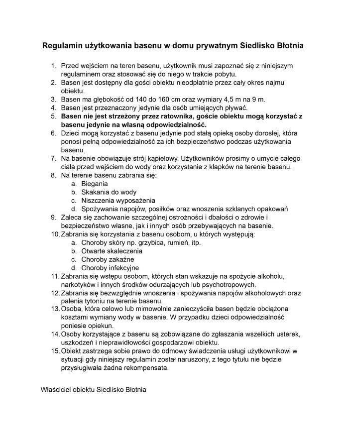 Вілла Siedlisko Blotnia Mierzeszyn Екстер'єр фото